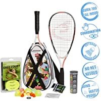 Los mejores  - Speedminton S900 Set-Velocidad Original Badminton-crossminton Profesional con 2 Raquetas de Carbono Incl. 5 Speeder…